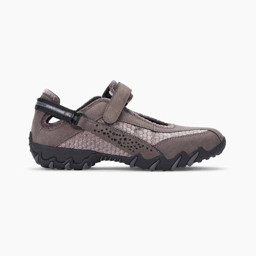 Allrounder NIRO DIAMONDS Nubuck Suede Női Outdoor Cipő - Barna, HU-67694